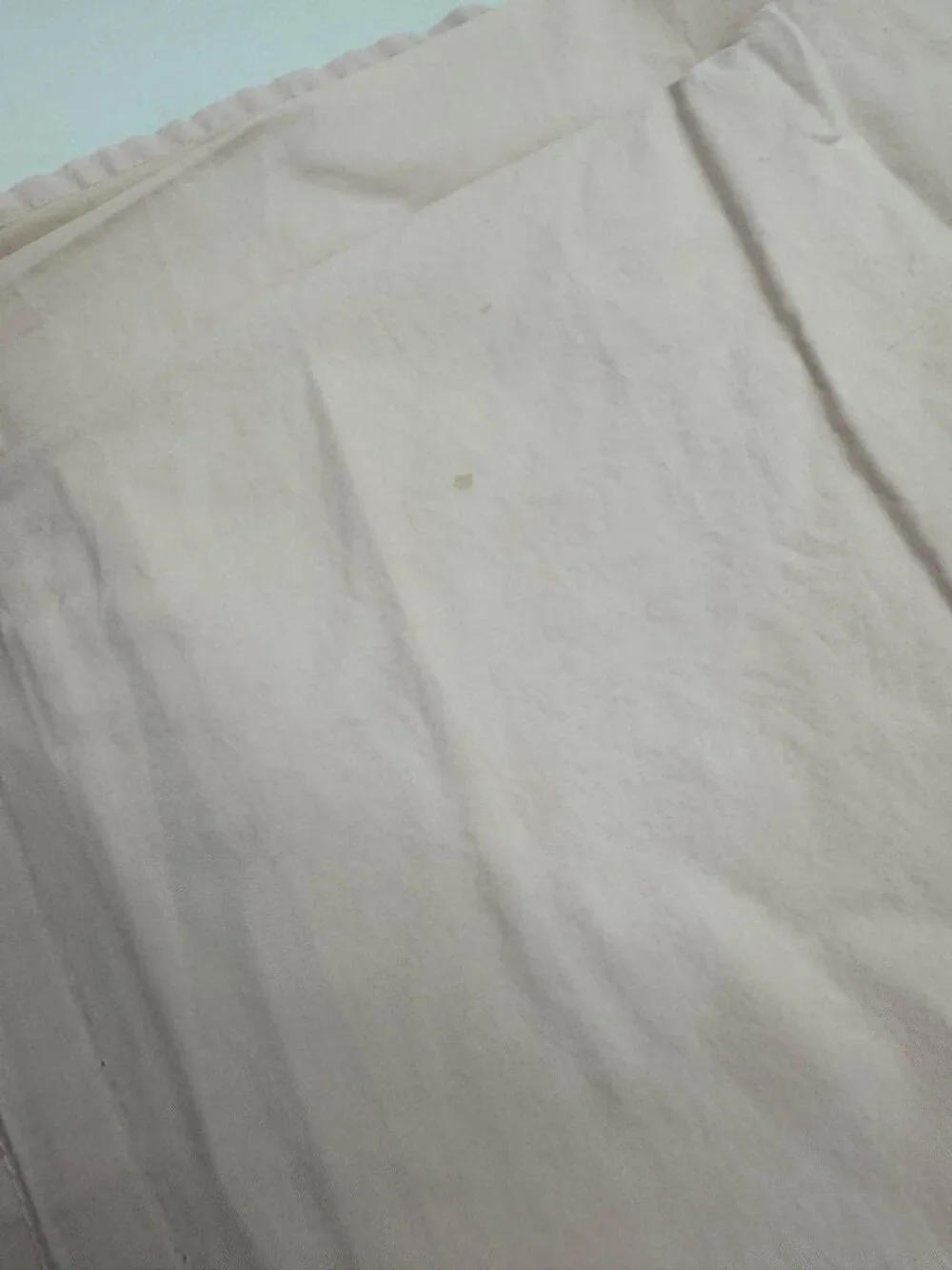 Cuddledown Light Pink 100% Organic Cotton Twin Flat Sheet Classic Bedding